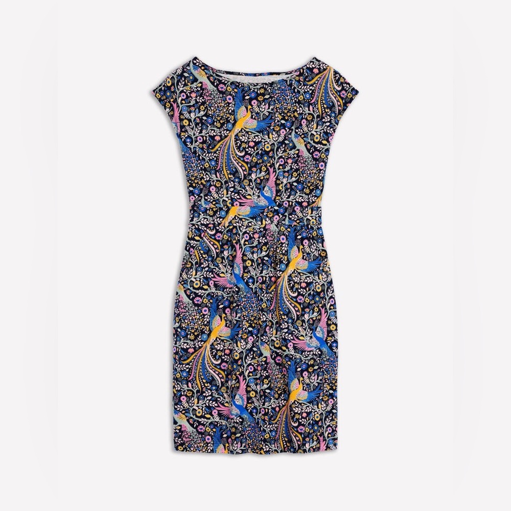 Boden Florrie Enchanting Peacock Dress